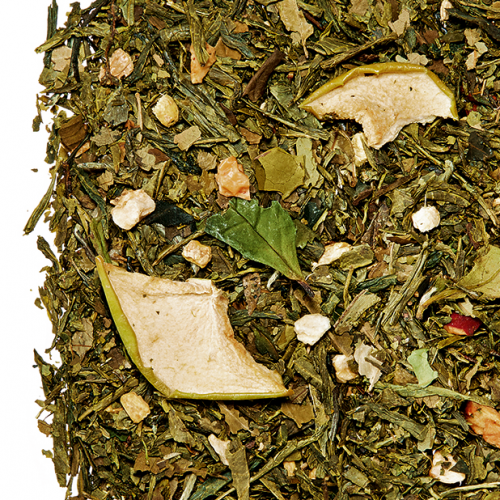 Zahara "Negyvennyolc" zöld szálas tea keverék almával és gyömbérrel