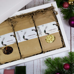 Karácsonyi ajándékcsomag - Zahara kávé, tea, forró csoki ajándékcsomag