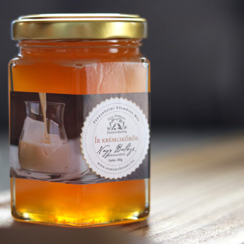 Zümi pannonhalmi ír krémlikőrös ízesített méz