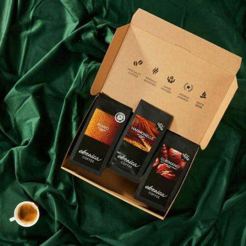 Ebenica Espresso díjnyertes kávé válogatás ajándékcsomag