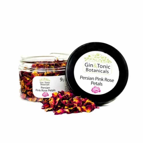 Gin Tonic Botanicals gin fűszer perzsa rózsa szirom