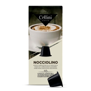 Nespresso kompatibilis mogyorós cappuccino ízű kávéital kapszula